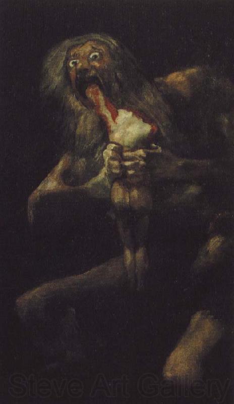 Francisco Goya saturnus slular sina barn